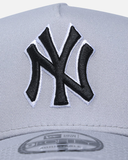 New Era New York Yankees 9FORTY A-Frame Snapback Grey/Black/White