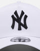New Era New York Yankees 9FORTY A-Frame Snapback White/Black