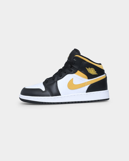 Jordan Kids' Air Jordan 1 Mid (GS) Black/White