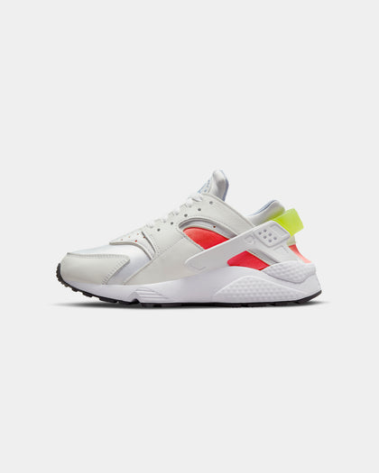 Nike Women's Air Huarache White/Volt/Bright Crimson/Black