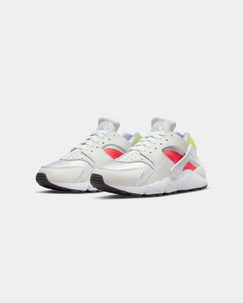 Nike Women's Air Huarache White/Volt/Bright Crimson/Black