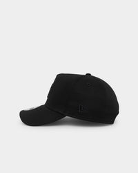 New Era St. George Illawarra Dragons 'Black On Black' 9FORTY A-Frame Snapback Black