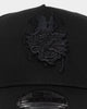 New Era St. George Illawarra Dragons 'Black On Black' 9FORTY A-Frame Snapback Black