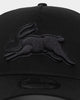 New Era South Sydney Rabbitohs 'Black On Black' 9FORTY A-Frame Snapback Black