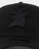New Era Sydney Roosters 'Black On Black' 9FORTY A-Frame Snapback Black