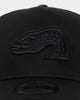 New Era Parramatta Eels 'Black On Black' 9FORTY A-Frame Snapback Black