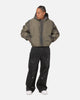 Saint Morta Patriot Hoodie Bomber Jacket Tan