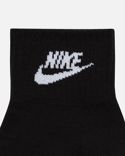 Nike Everyday Essential Ankle Socks 3 Pack Black/White