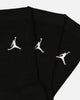Jordan U J Everyday Cush Poly Crew Socks 3 Pack Black/White
