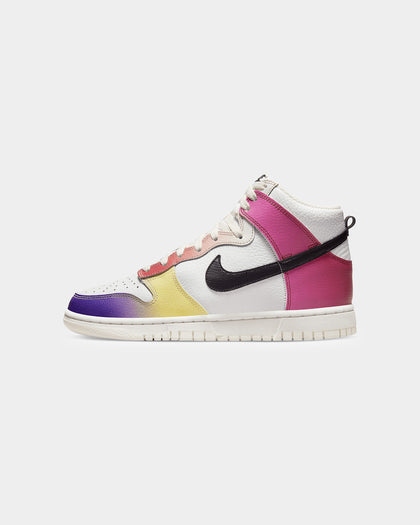 Nike Women's Dunk High "Multi-Colour Gradient" Summit White/Black