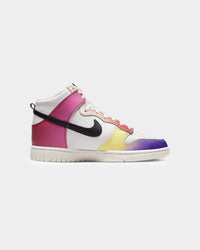 Nike Women's Dunk High "Multi-Colour Gradient" Summit White/Black