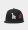 New Era Los Angeles Dodgers 'Rose Emblem' 59FIFTY Fitted Black/Rose