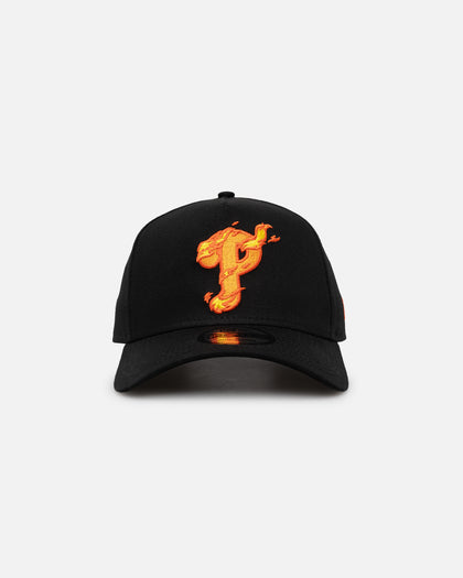 New Era Philadelphia Phillies 'Black Flame' 9FORTY A-Frame Snapback Black/Flame