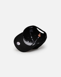 New Era Philadelphia Phillies 'Black Flame' 9FORTY A-Frame Snapback Black/Flame