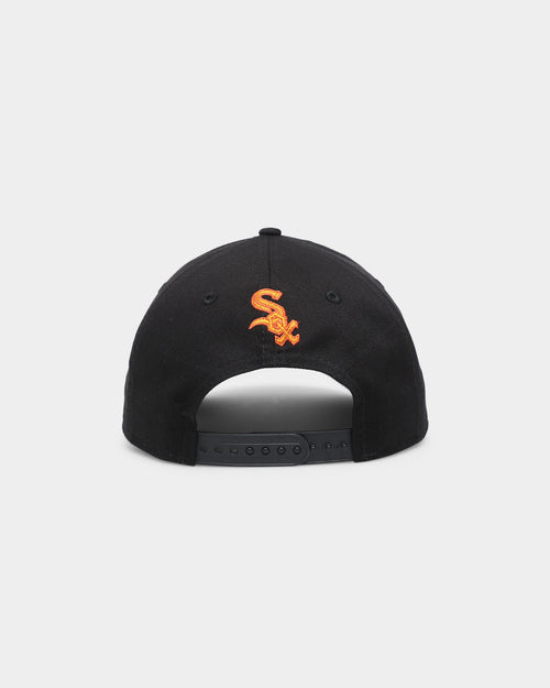 New Era Chicago White Sox 'Flamin' Hot' 9FORTY A-Frame Snapback Black/Flame
