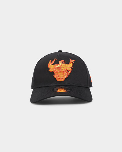 New Era Chicago Bulls 'Flamin' Hot' 9FORTY A-Frame Snapback Black/Flame