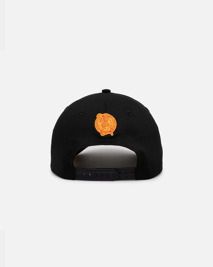New Era Boston Celtics 'Black Flame' 9FORTY A-Frame Snapback Black/Flame