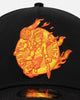 New Era Boston Celtics 'Black Flame' 9FORTY A-Frame Snapback Black/Flame