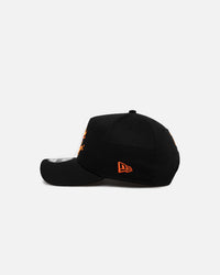 New Era Anaheim Angels 'Black Flame' 9FORTY A-Frame Snapback Black/Flame