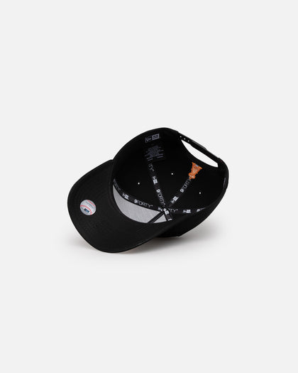 New Era Anaheim Angels 'Black Flame' 9FORTY A-Frame Snapback Black/Flame