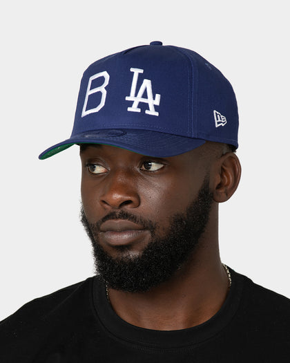 New Era Los Angeles Dodgers 'Logo History' Old Golfer Snapback Dark Royal
