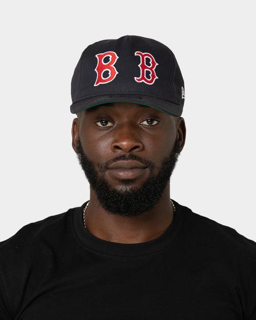 New Era Boston Red Sox 'Logo History' Old Golfer Snapback Navy