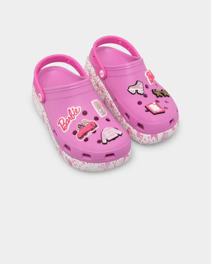 Crocs X Barbie Kids' Barbie Cutie Crush Clog (GS) Pink