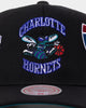 Mitchell & Ness Charlotte Hornets 'Highway' Pro Crown Snapback Black