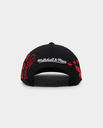 Mitchell & Ness Chicago Bulls 'Highway' Pro Crown Snapback Black