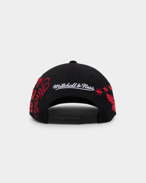 Mitchell & Ness Chicago Bulls 'Highway' Pro Crown Snapback Black