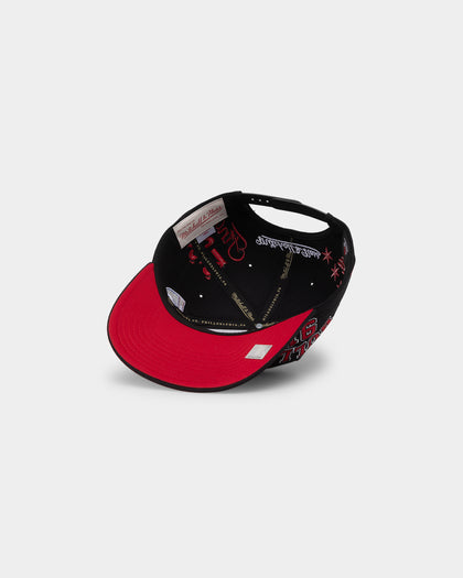 Mitchell & Ness Chicago Bulls 'Highway' Pro Crown Snapback Black