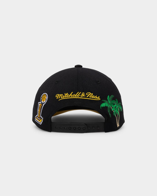 Mitchell & Ness Los Angeles Lakers 'Highway' Pro Crown Snapback Black