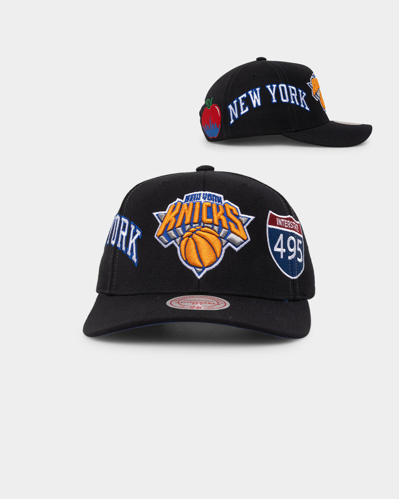 Mitchell & Ness New York Knicks 'Highway' Pro Crown Snapback Black