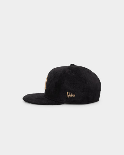 New Era New York Yankees 'Black Tan Suede' 59FIFTY Fitted Black/Tan