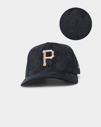 New Era Pittsburgh Pirates 'Black/Tan Suede' 9FORTY K-Frame Strapback