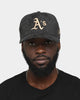 New Era Oakland Athletics 'Black/Tan Suede' 9FORTY K-Frame Strapback