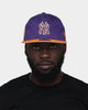 New Era New York Yankees "Purple Valley" Old Golfer Snapback Purple/Orange