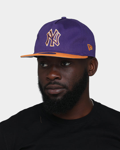 New Era New York Yankees "Purple Valley" Old Golfer Snapback Purple/Orange