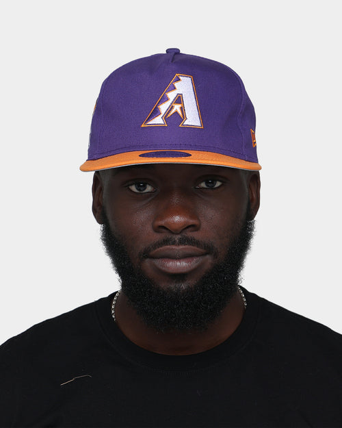 New Era Arizona Diamondbacks "Purple Valley" Old Golfer Snapback Purple/Orange