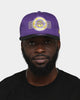 New Era Los Angeles Lakers 2-Tone Old Golfer Snapback Purple