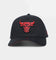New Era Chicago Bulls "Scarlet Bottom" 9FORTY A-Frame Snapback Black/Scarlet