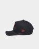 New Era Chicago Bulls "Scarlet Bottom" 9FORTY A-Frame Snapback Black/Scarlet