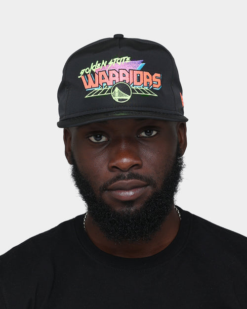 New Era Golden State Warriors 'Neon Vice Prolight' Old Golfer Snapback Black