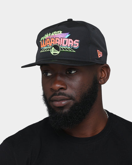 New Era Golden State Warriors 'Neon Vice Prolight' Old Golfer Snapback Black