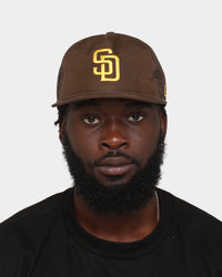 New Era San Diego Padres 'OG Team Colour' Prolight Old Golfer Trucker Snapback OTC