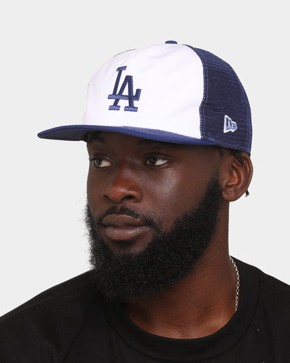 New Era Los Angeles Dodgers 'Team Two-Tone' Prolight Old Golfer Trucker Snapback White/OTC