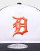 New Era Detroit Tigers 'Team Two-Tone' Prolight Old Golfer Trucker Snapback White/OTC