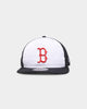 New Era Boston Red Sox 'Team Two-Tone' Prolight Old Golfer Trucker Snapback White/OTC