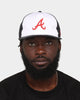 New Era Atlanta Braves 'Team Two-Tone' Prolight Old Golfer Trucker Snapback White/OTC