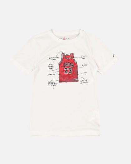 Jordan Kids' The Jersey T-Shirt White